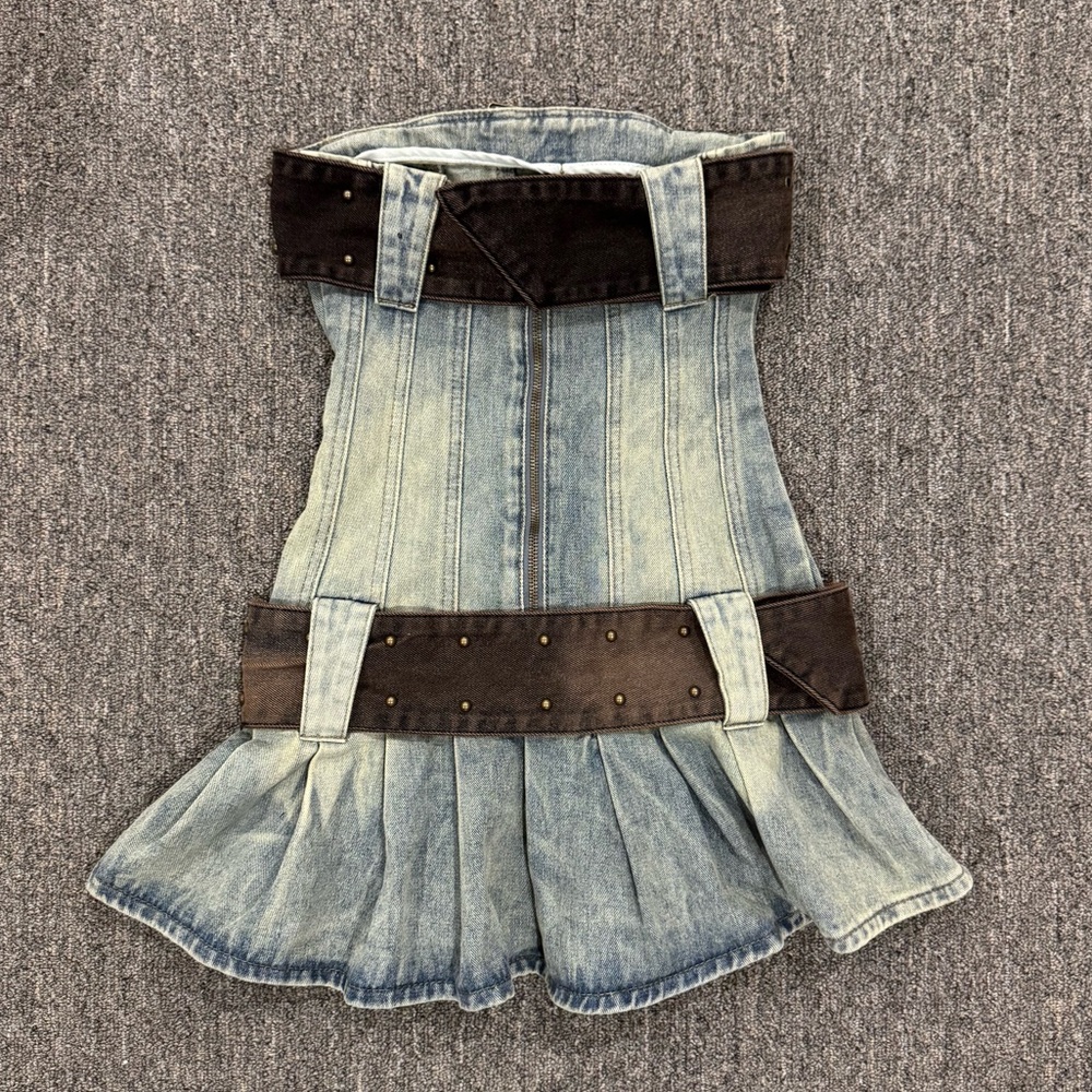 jaded london denim dress - Picture 5 of 9